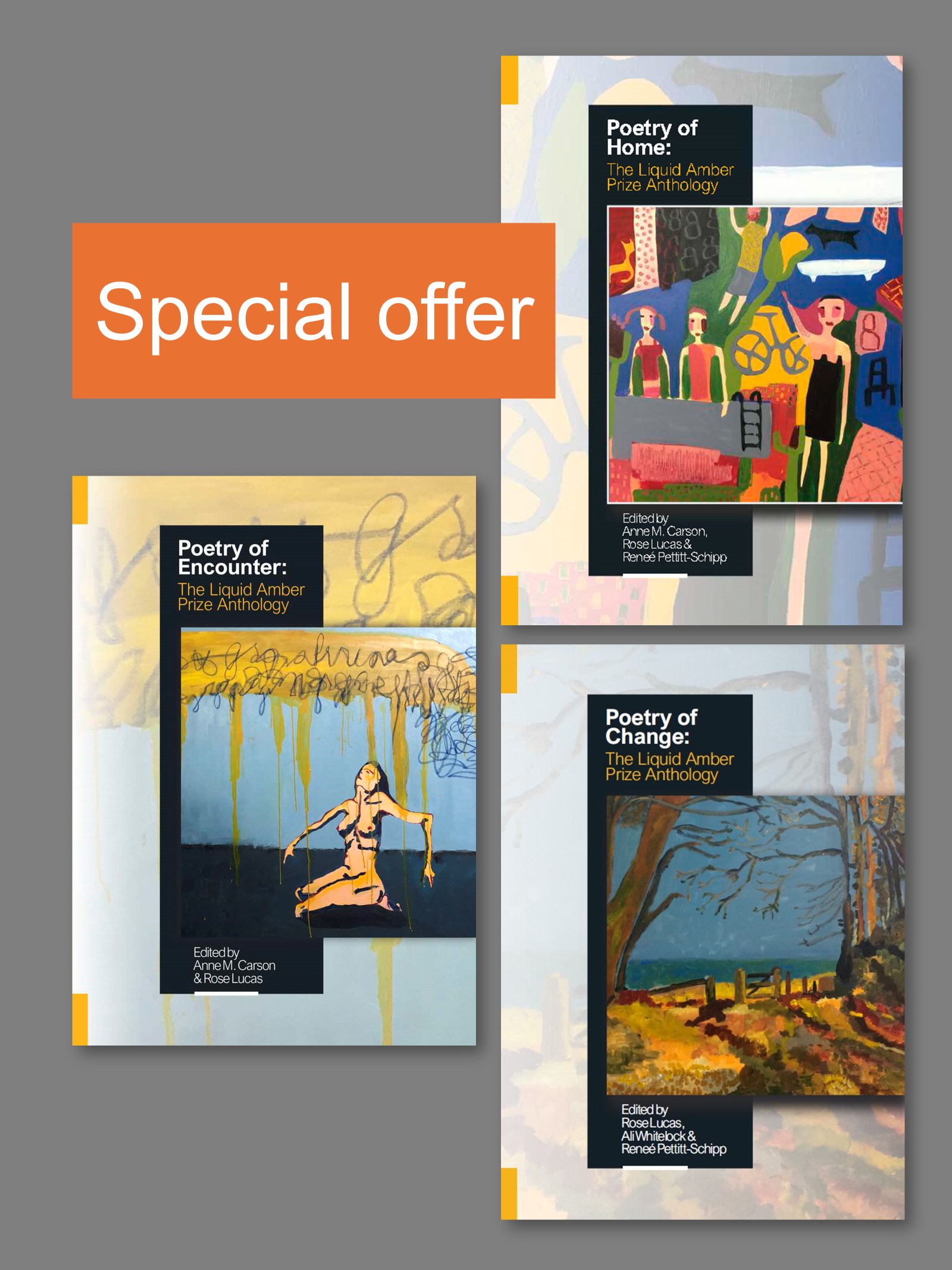 Three Poetry Prize Anthologies