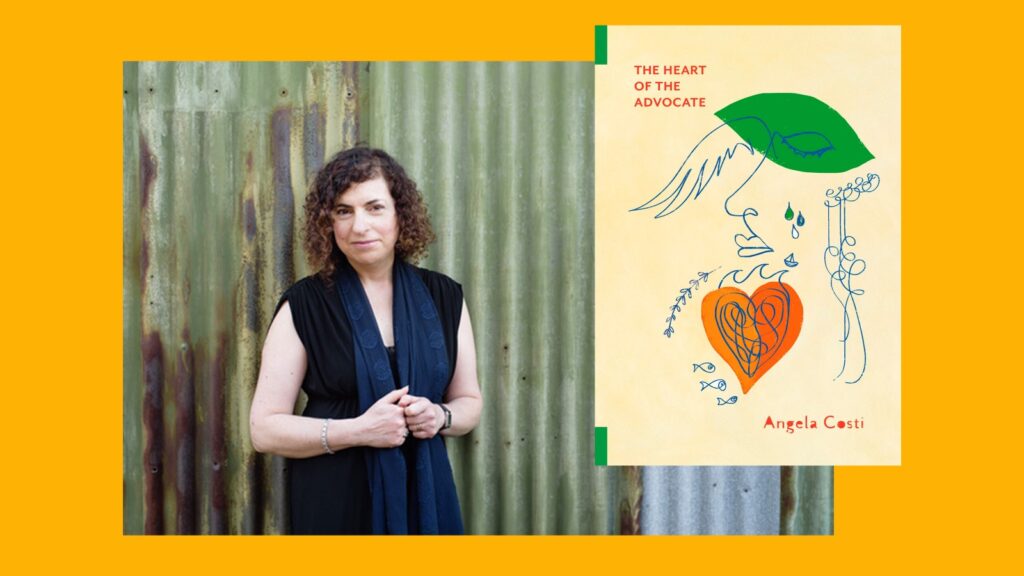 Angela and cover