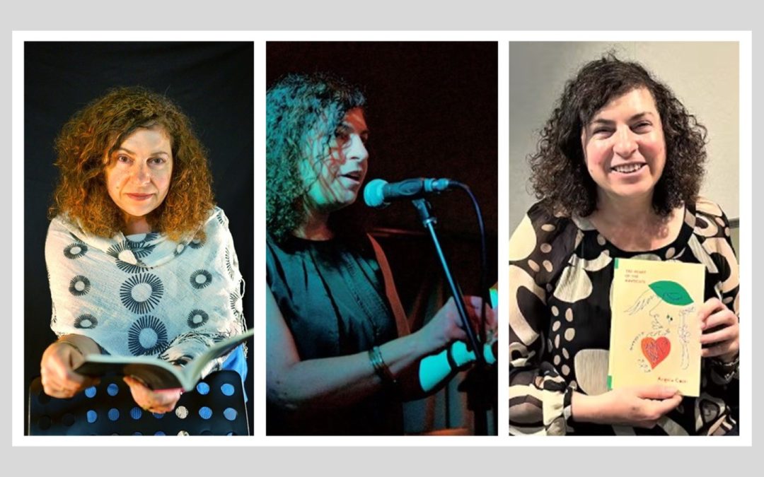 Angela Costi, poet in the spotlight